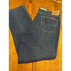 Vintage Dickies Mens Jeans Straight Relaxed Fit Tagged 38x34 Tailored to 38x31